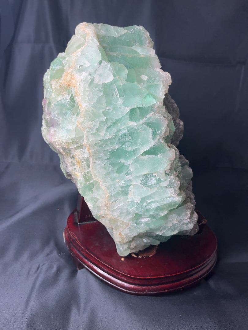 フローライト　グリーンフローライト　原石