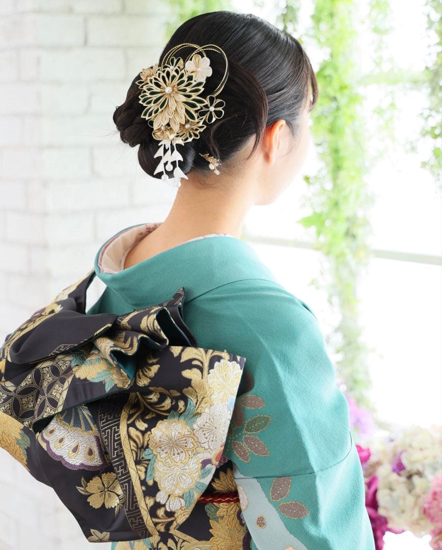 振袖フルセット 着付け小物 髪飾り バッグ等