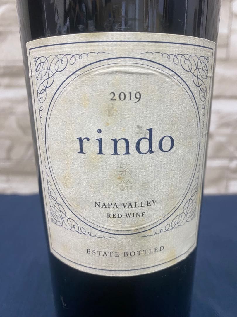 2019 ケンゾーエステートrindo 赤ワイン 750ml