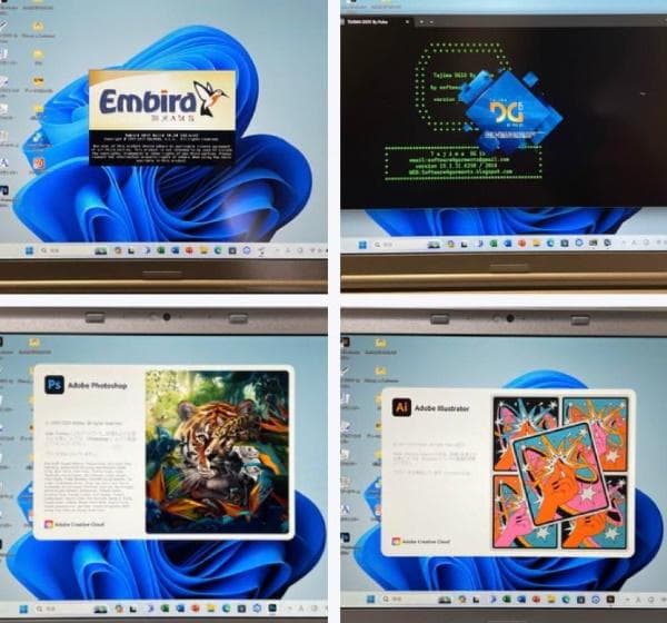 SZ6 刺繍プロ11 ミシンPC ブラザー ジャノメ juki アップグレード1