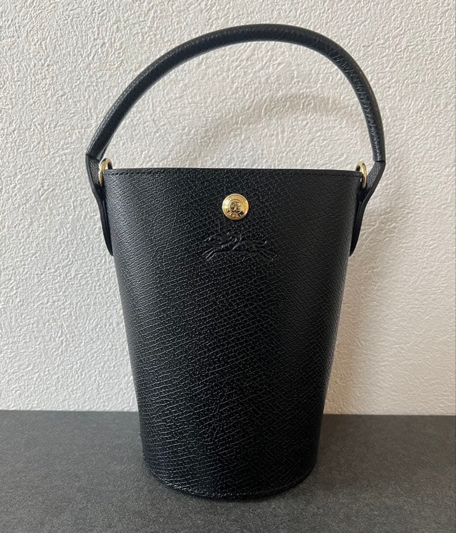 未使用　ロンシャン エピュレ XS クロスボディバッグ ブラック - レザー