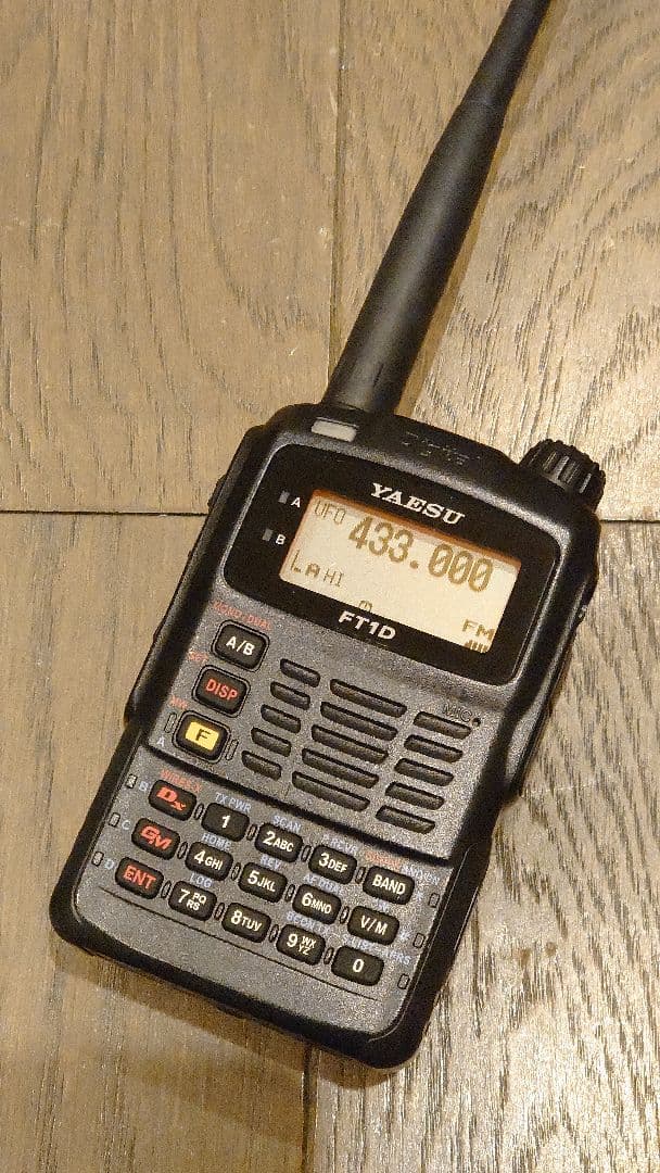 ヤエス FT1D ハンディ無線機 144/430MHz バッテリ（大小２個付）