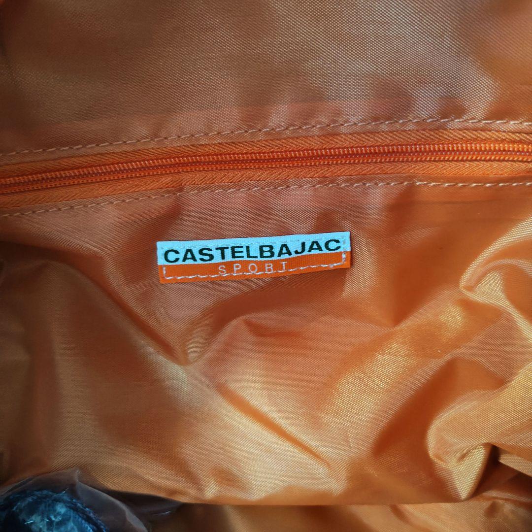 CASTELBAJAC スポーツバッグ ネイビー/レッド