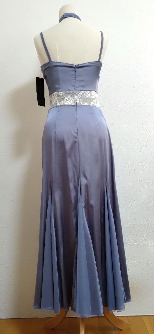 SALE☆チャコット ダンス衣装　ロングドレス シルバー M 定価90200円