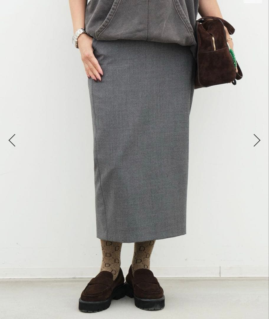 Deuxieme Classe CAMINANDO スエード厚底ローファー　37