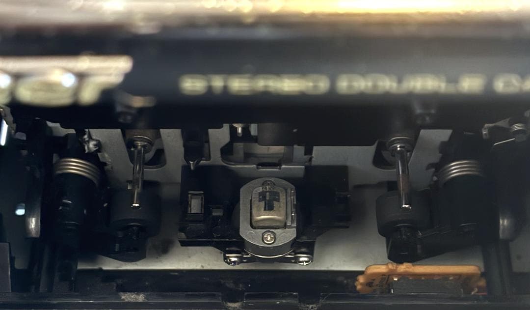 【動作OK！！】ダブルカセットデッキ　PIONEER　T-W01AR　②