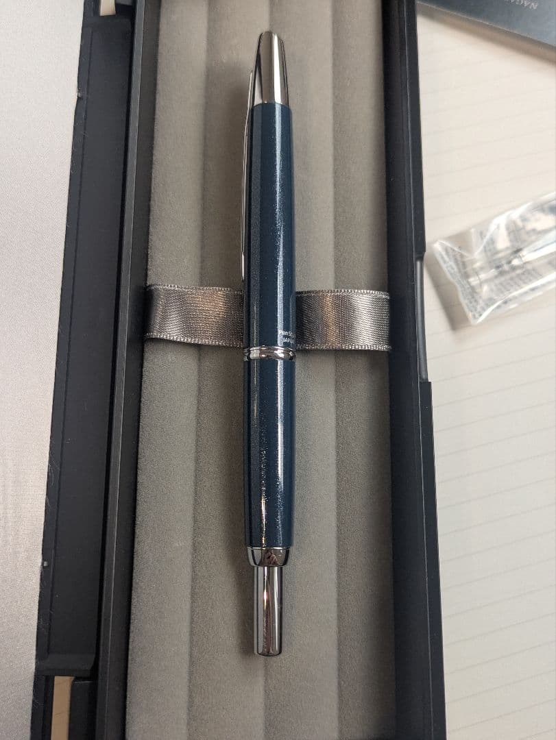 パイロット キャップレスデシモ 北野坂ナイトブルー 万年筆　EF