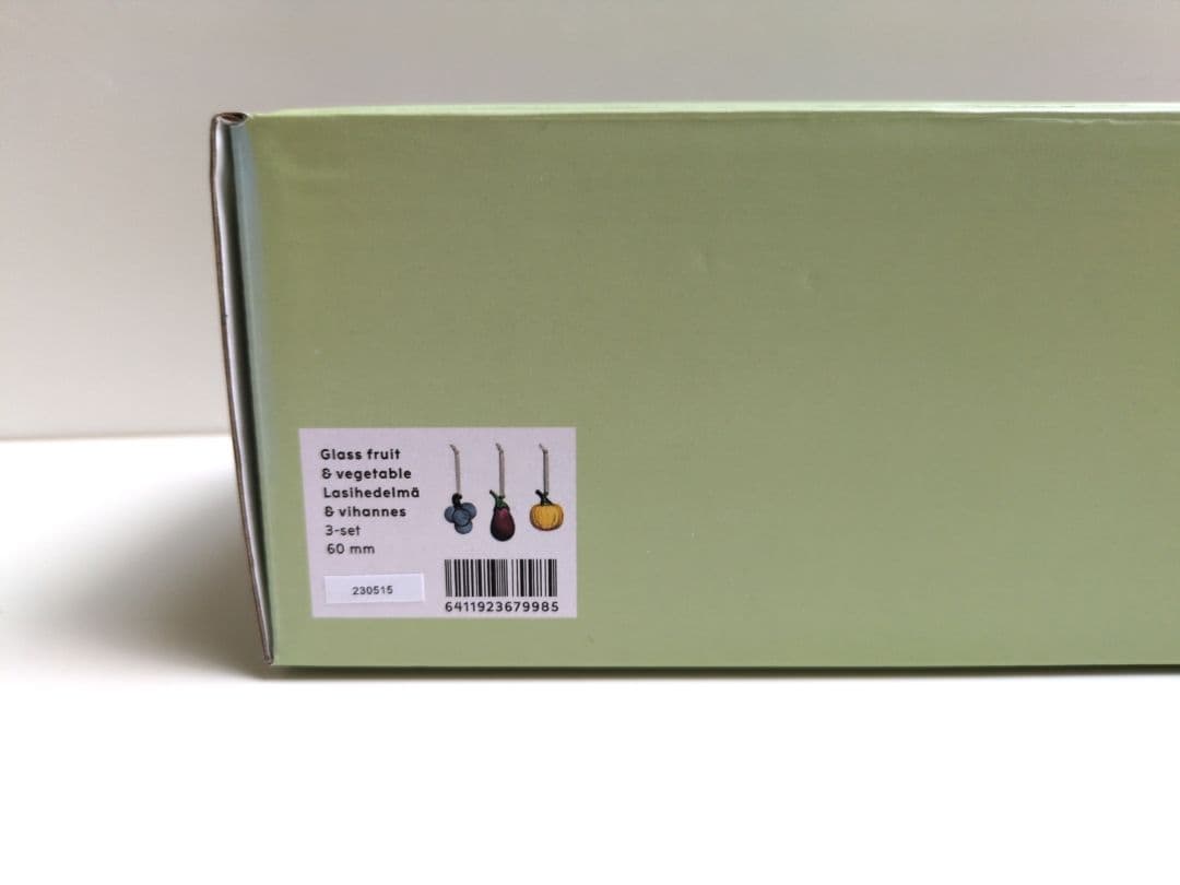 ✩廃盤品✩イッタラ ベジタブル オーナメント ３個セット１つ