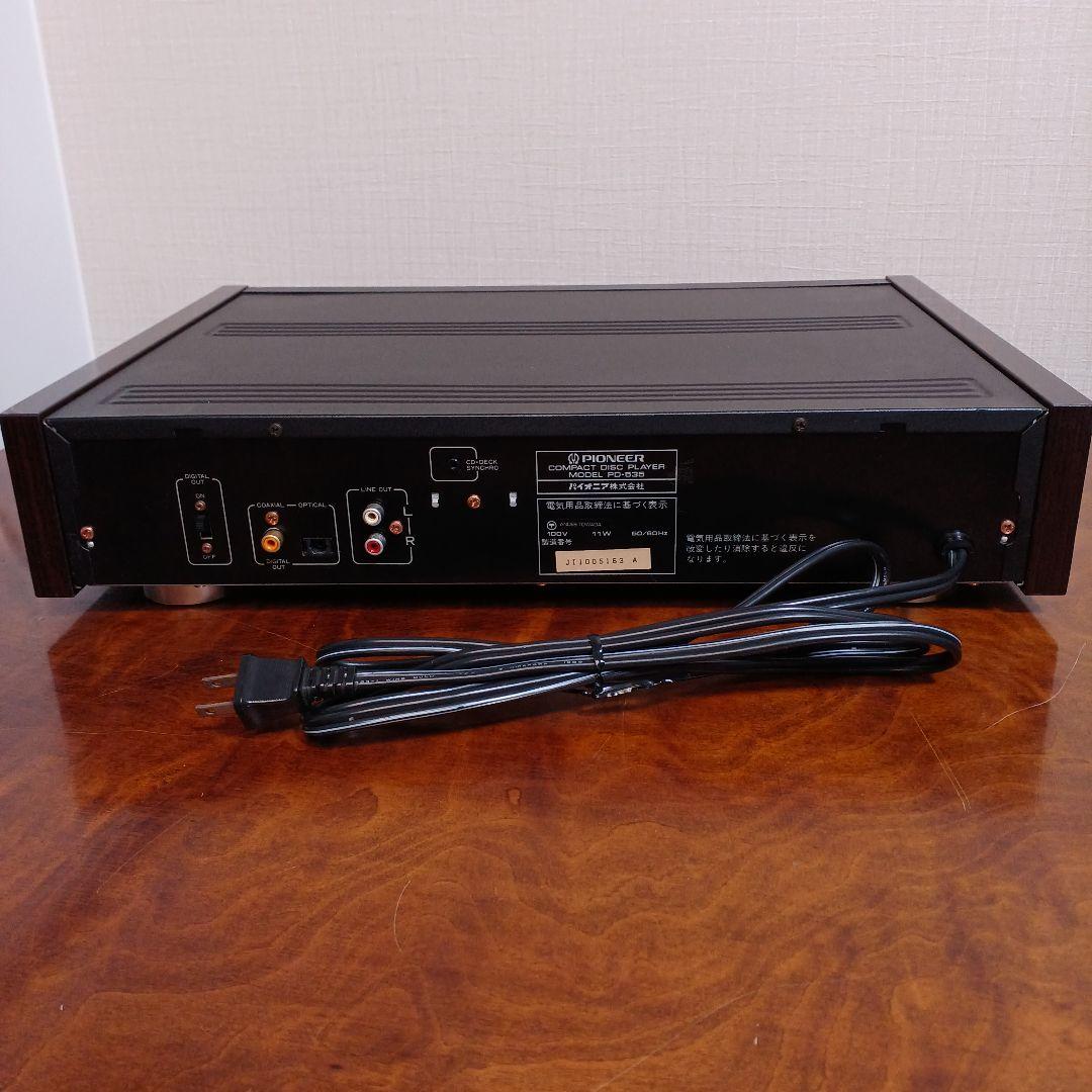 PIONEER PD-535 CDプレイヤー メンテ動作品 リモコン付き