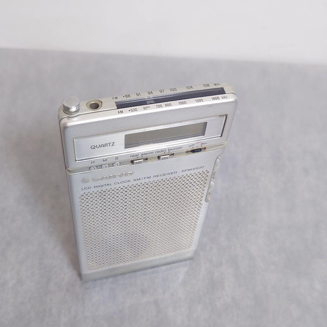 レア SANYO RPM 6900 デジタル時計ラジオ