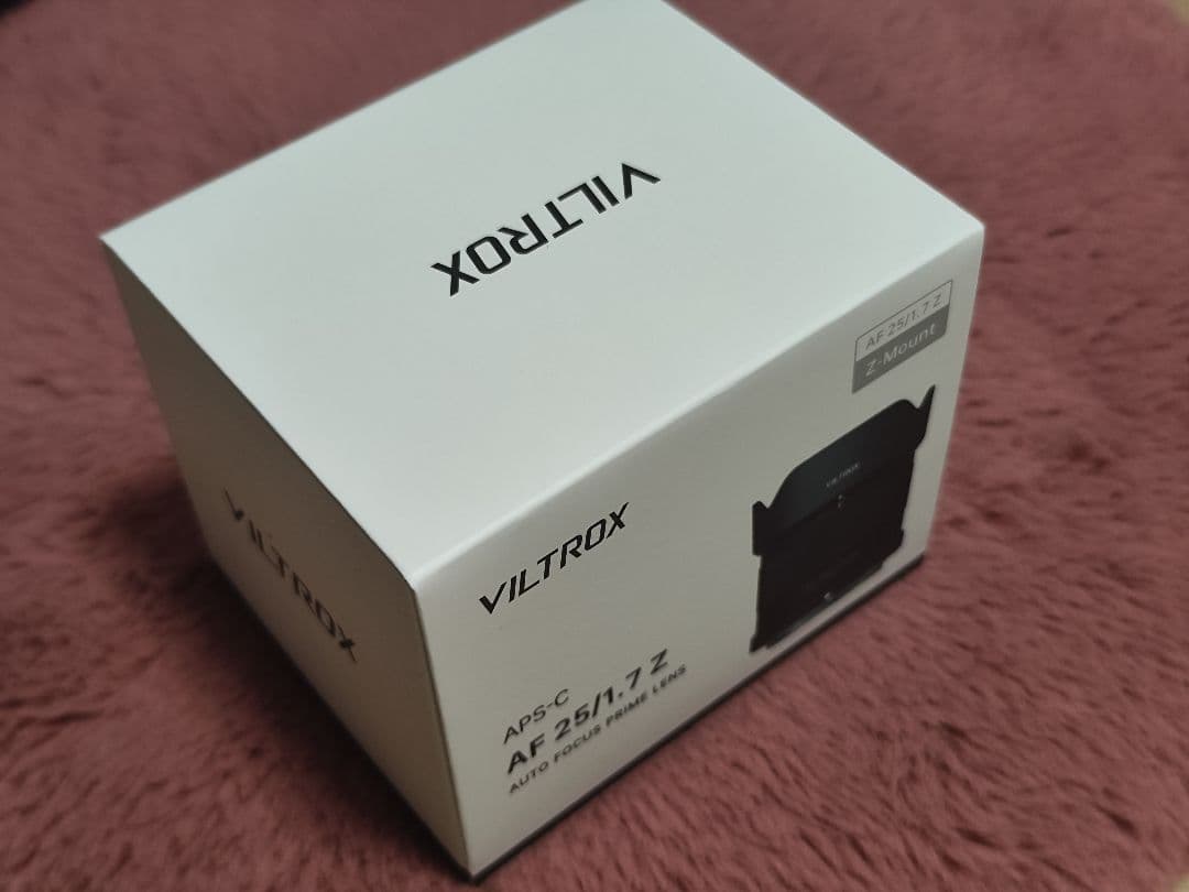 「新品未使用」VILTROX AF 25/1.7 Zマウント レンズ