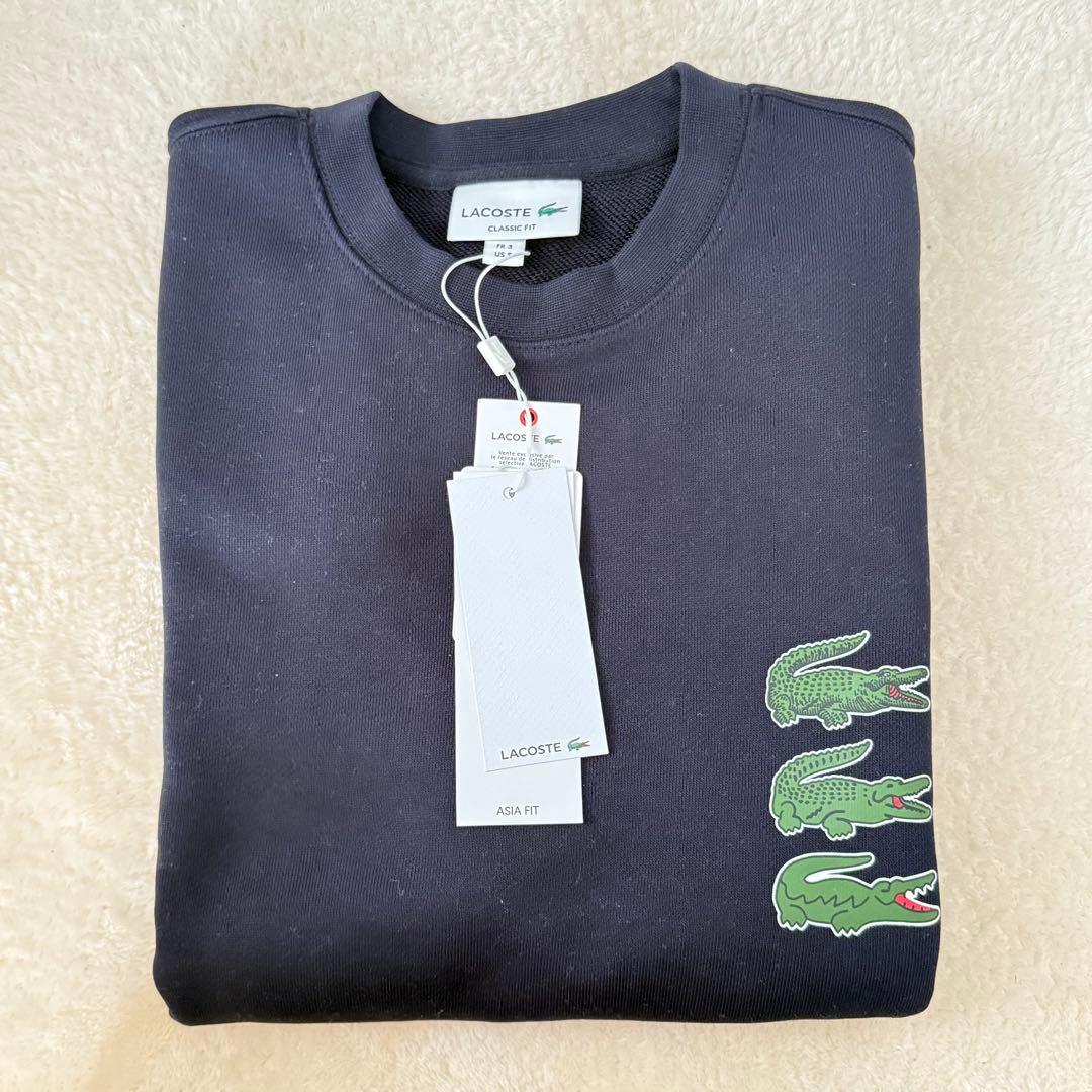 LACOSTE ネイビー トレーナー