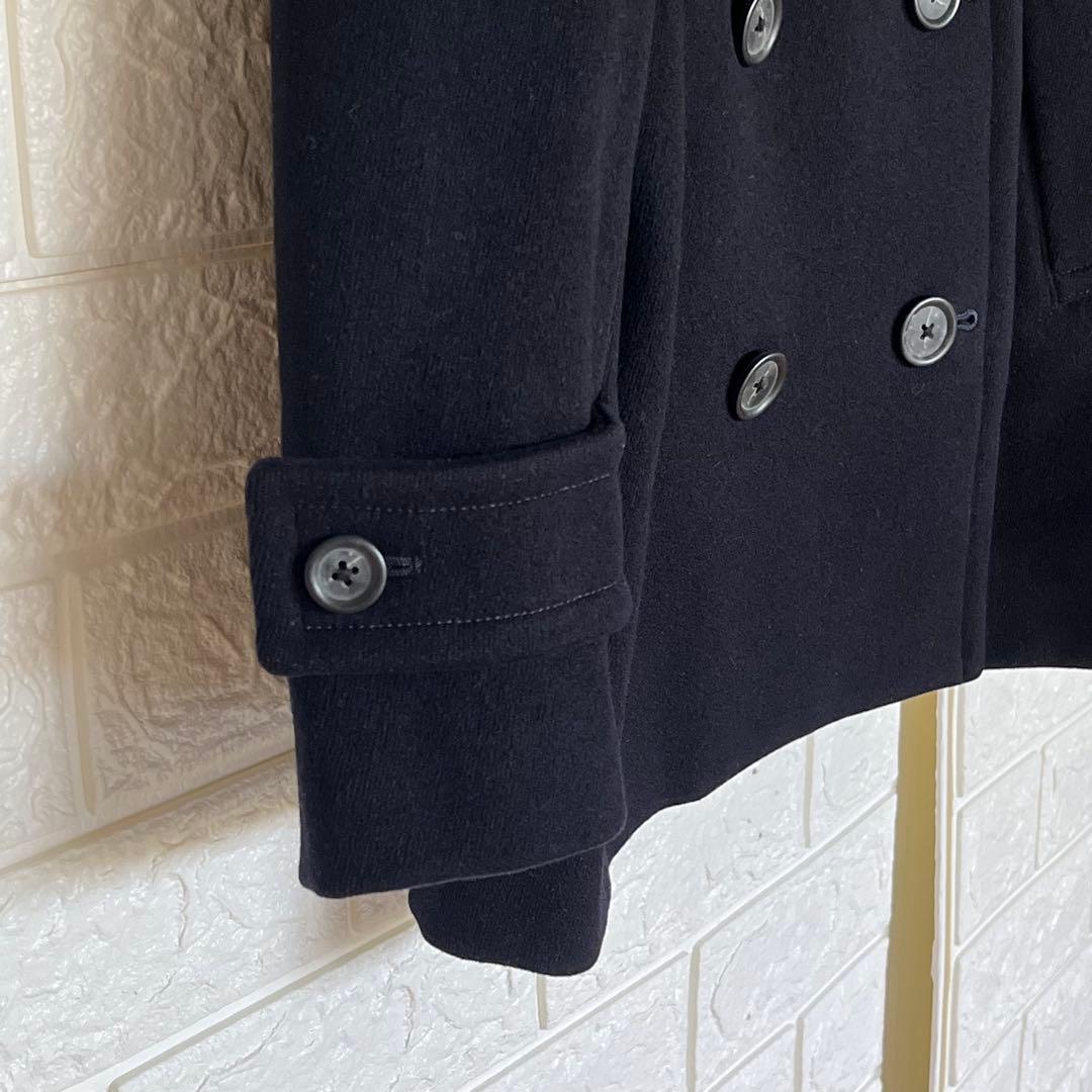 ラルフローレン　Pコート　ネイビー　日本製　ウール100% M