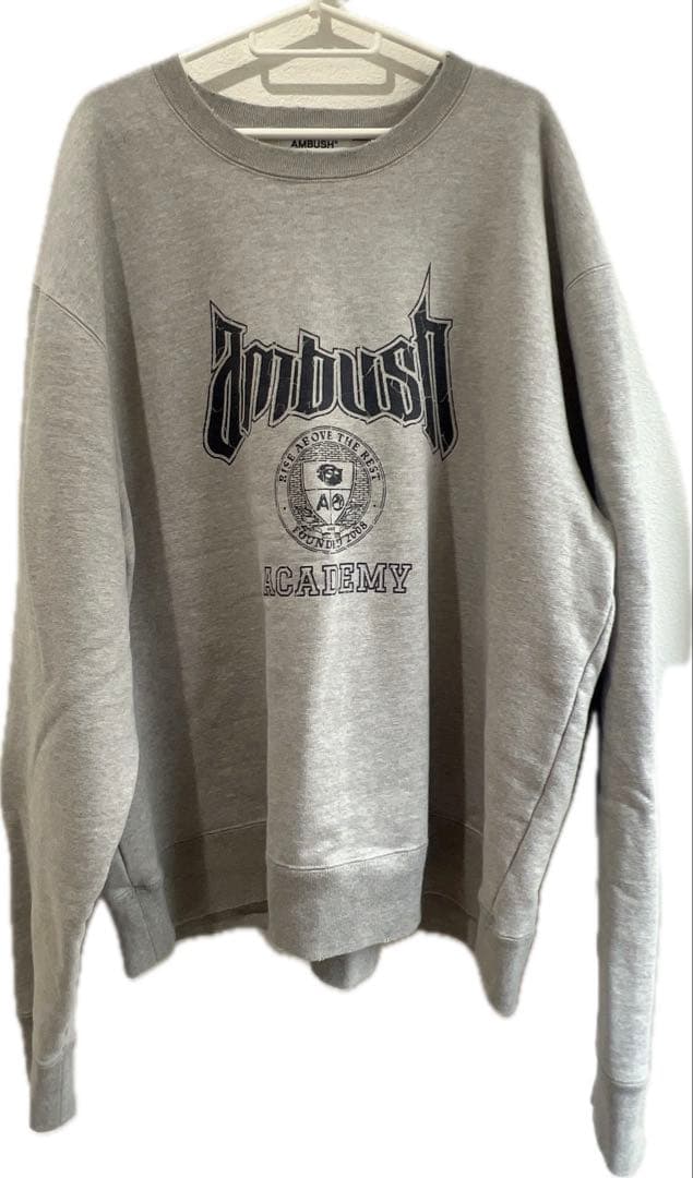 AMBUSH スウェットシャツ グレー L