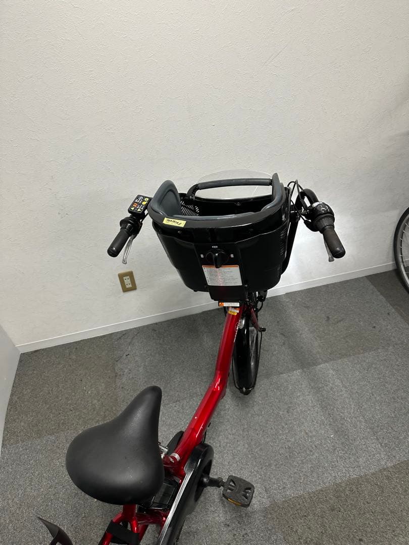 3人乗り電動自転車　ヤマハパスKISS 20インチ　子供乗せシート付き　お買い得