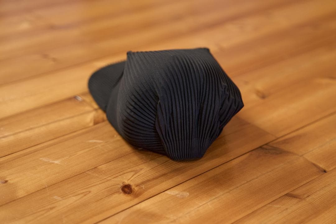 ISSEY MIYAKE プリーツプリーズ キャップ ブラック