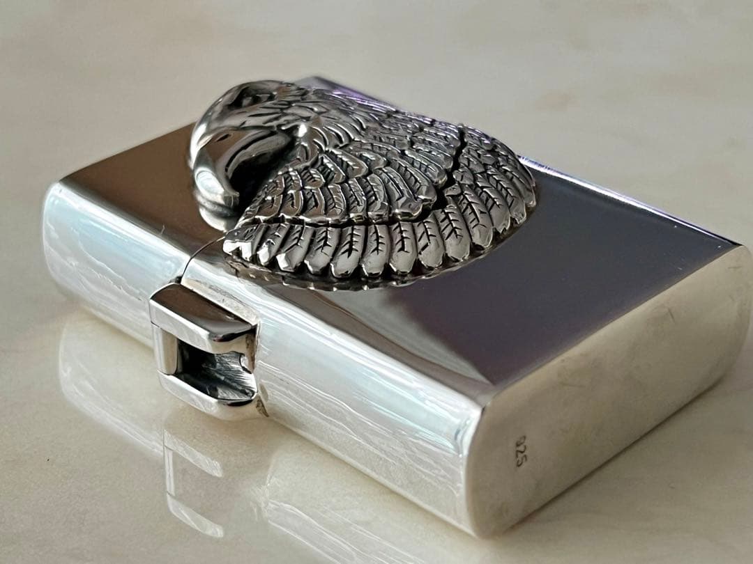 ZIPPO超希少スターリングシルバー925イーグル 超重量