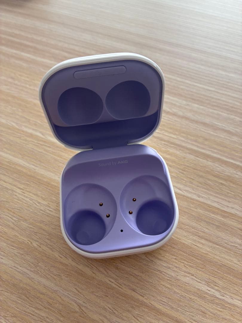 Galaxy Buds2 パープル 充電ケース付き