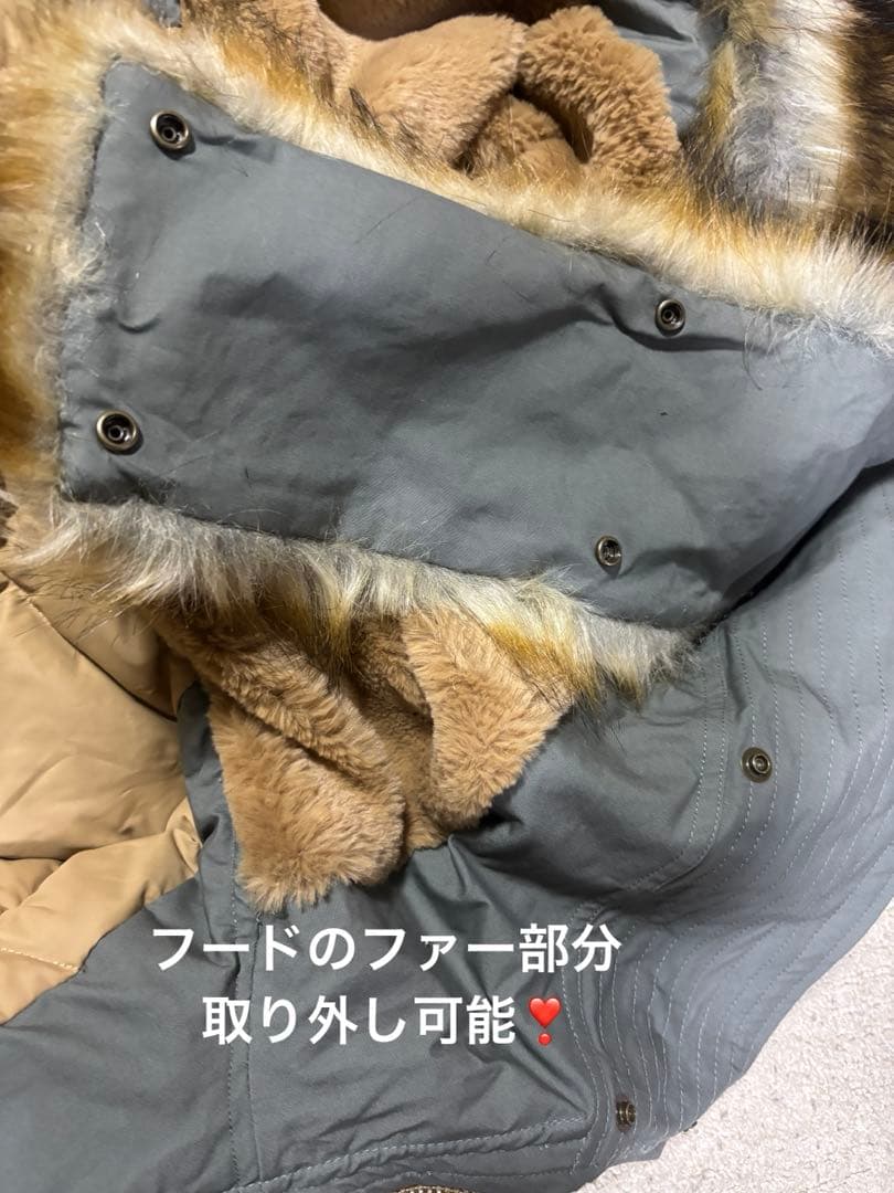 【新品・未使用】MOUSSY ミリタリー ダウンコート