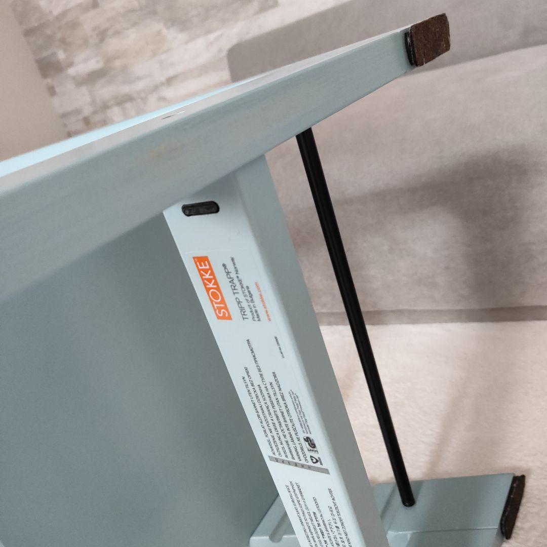 STOKKE ストッケ トリップトラップ 木製 ベビーチェア　アクアブルー