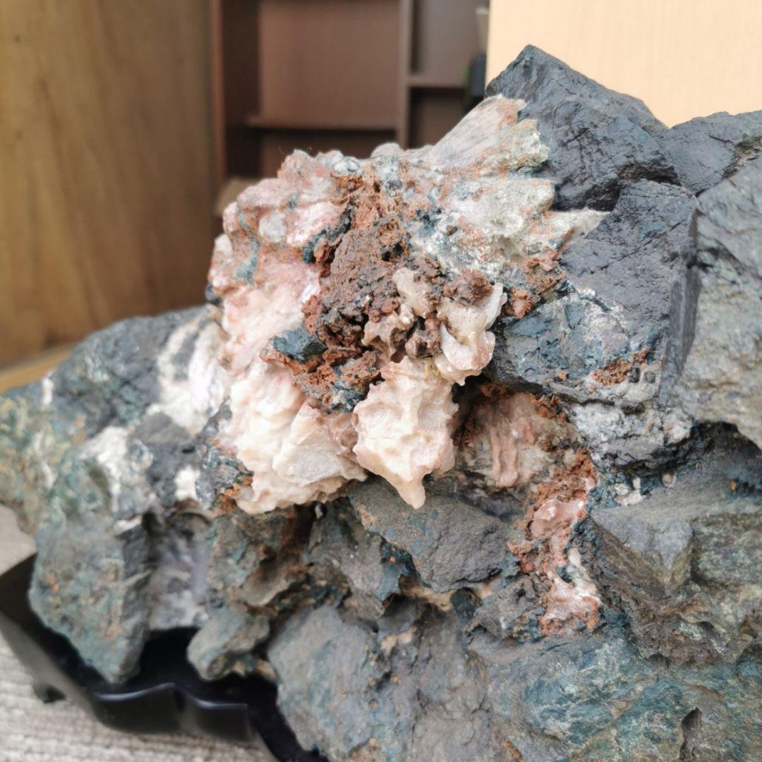 根尾谷産　菊花石　21.7キロ　鑑賞石　石　置物　オブジェ　インテリア　盆石