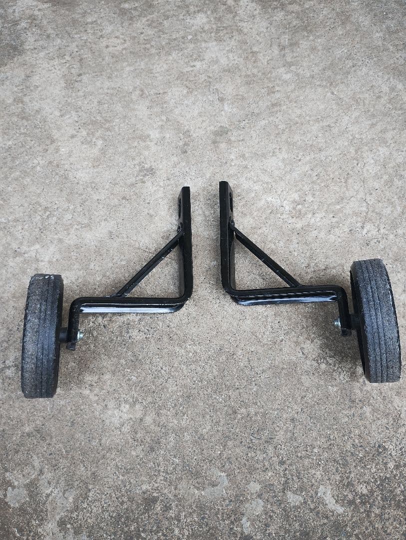 お引き取り限定　AEONBIKE キッズバイク 18インチ 青