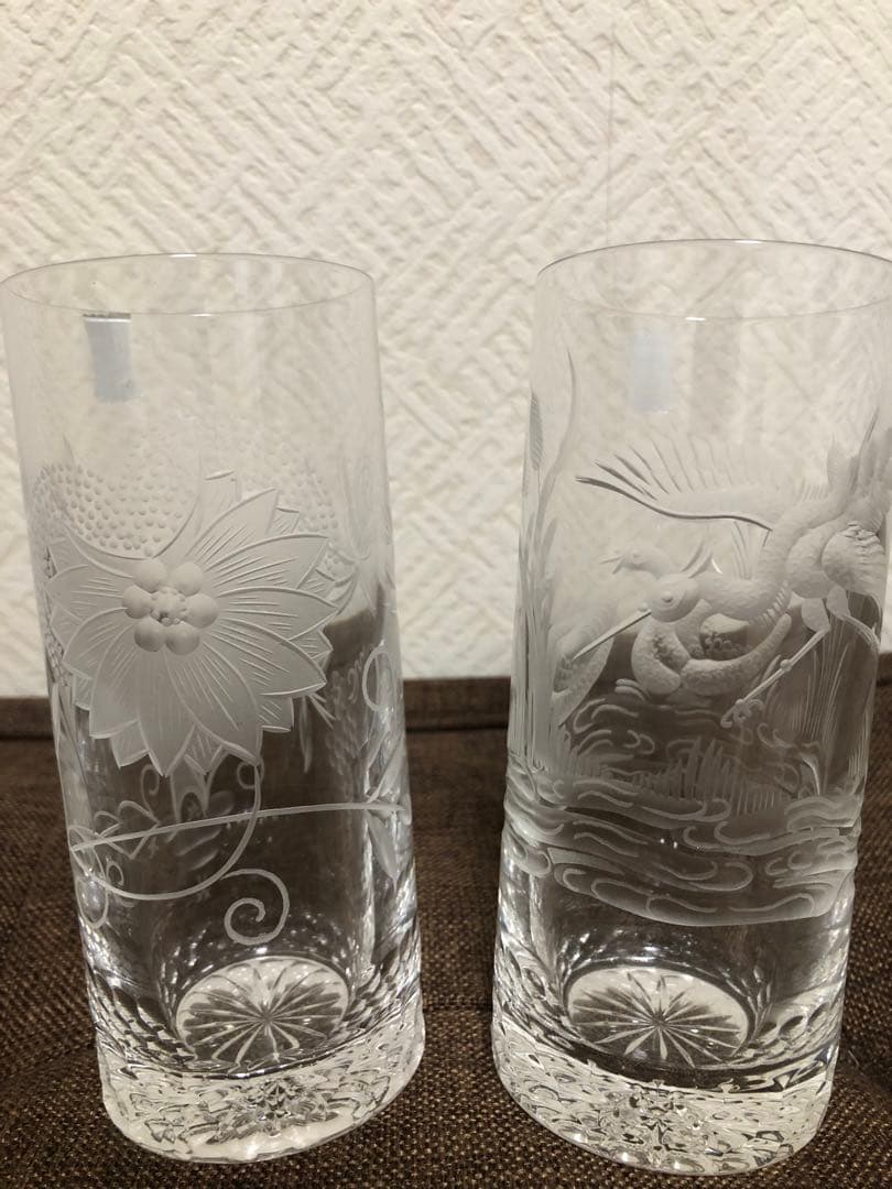 【マイセン】ロングタンブラーグラス【Meissen】