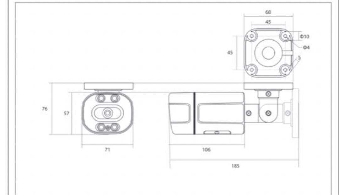WTW 塚本無線 防犯カメラセット 500万画素