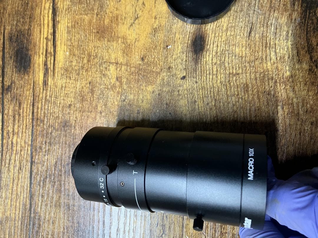 未使用品　computar MACRO 10X マクロレンズ #N