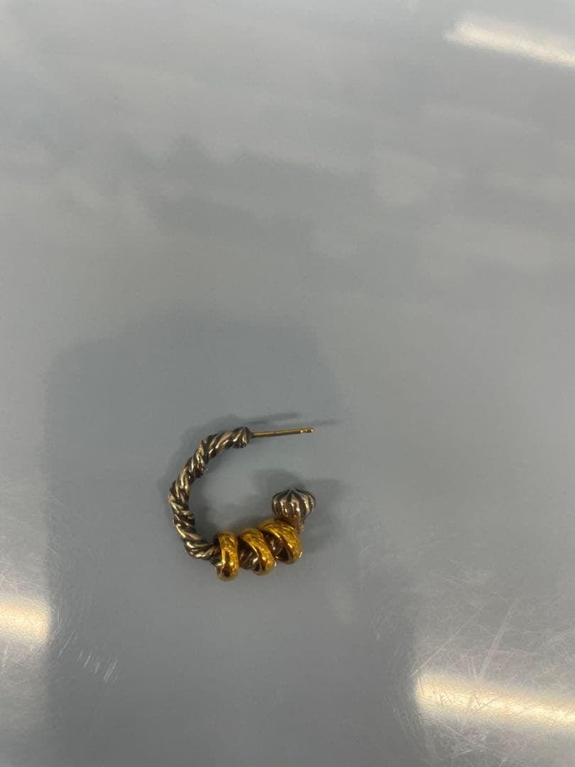 Bill wall leather フープピアスsmall