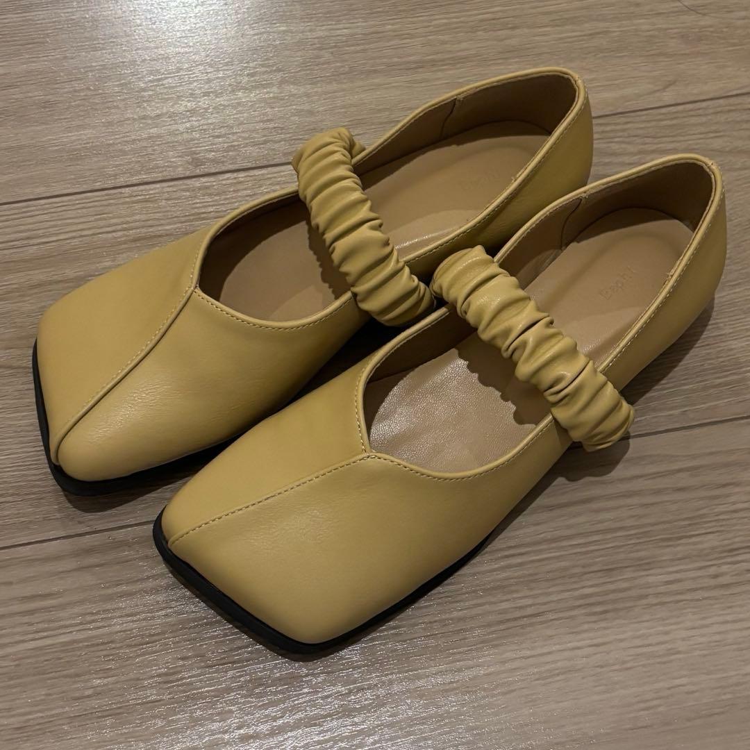 Eaphi エフィ SQUARE TOE SHOES スクエア トゥ シューズ