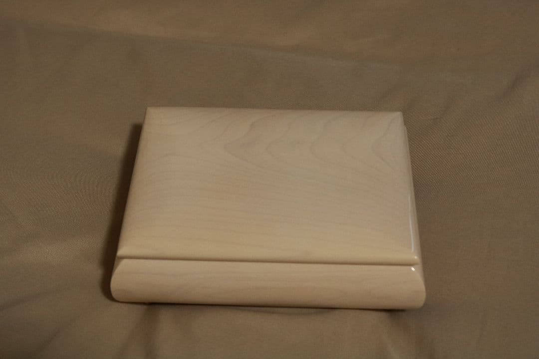 ホワイトオルゴール 木製 コンパクト