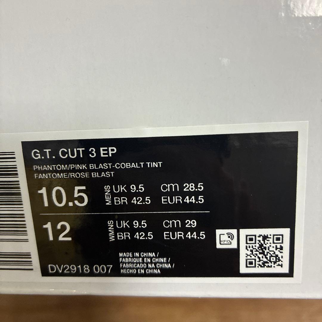 シューズ(男性用) Nike GT Cut3EP Phantom/Cobalt/PinkBlast