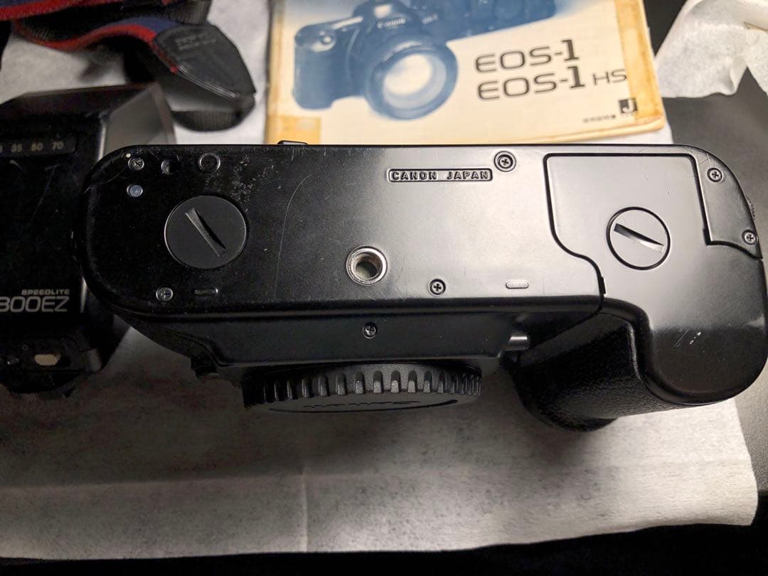 実写ありCanon EOS-1 レンズ付きセット フィルムカメラ 実用品