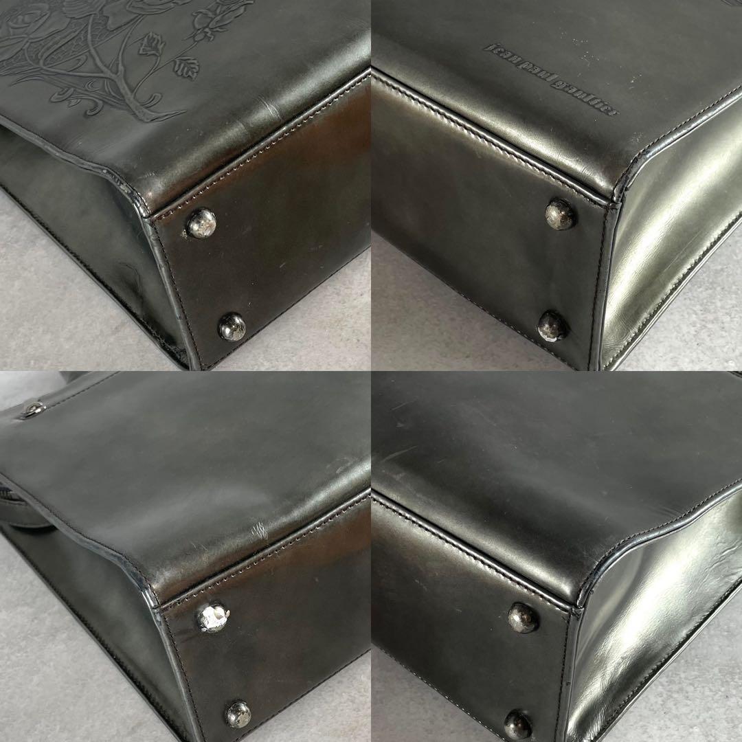 入手困難✨ ジャンポールゴルチェ ニューローズ 花柄 ビジネスバッグ 2way