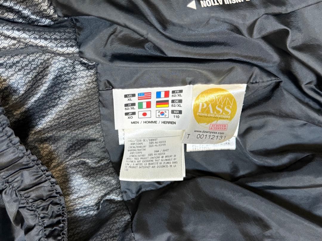 水沢ダウン マウンテニアMOUNTAINEER XO