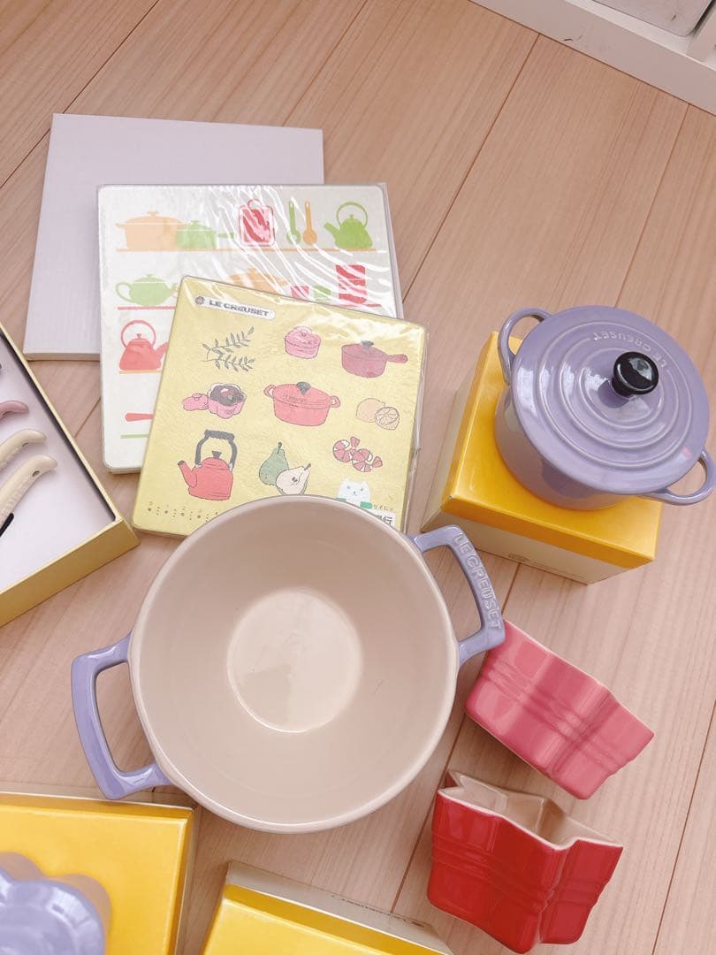 レア色★LE CREUSET食器★未使用★まとめ売り