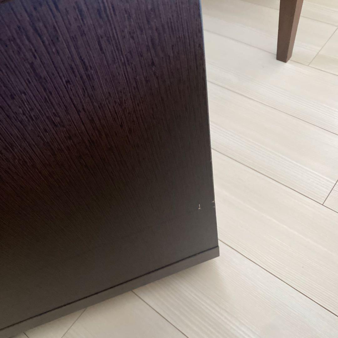 完成品‼️ナイトテーブル　ベッドサイドテーブル　キャスター　　シギヤマ家具