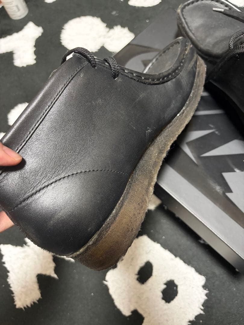 Ours モーガン着用 clarks ワラビー レザー 26.5㎝程度