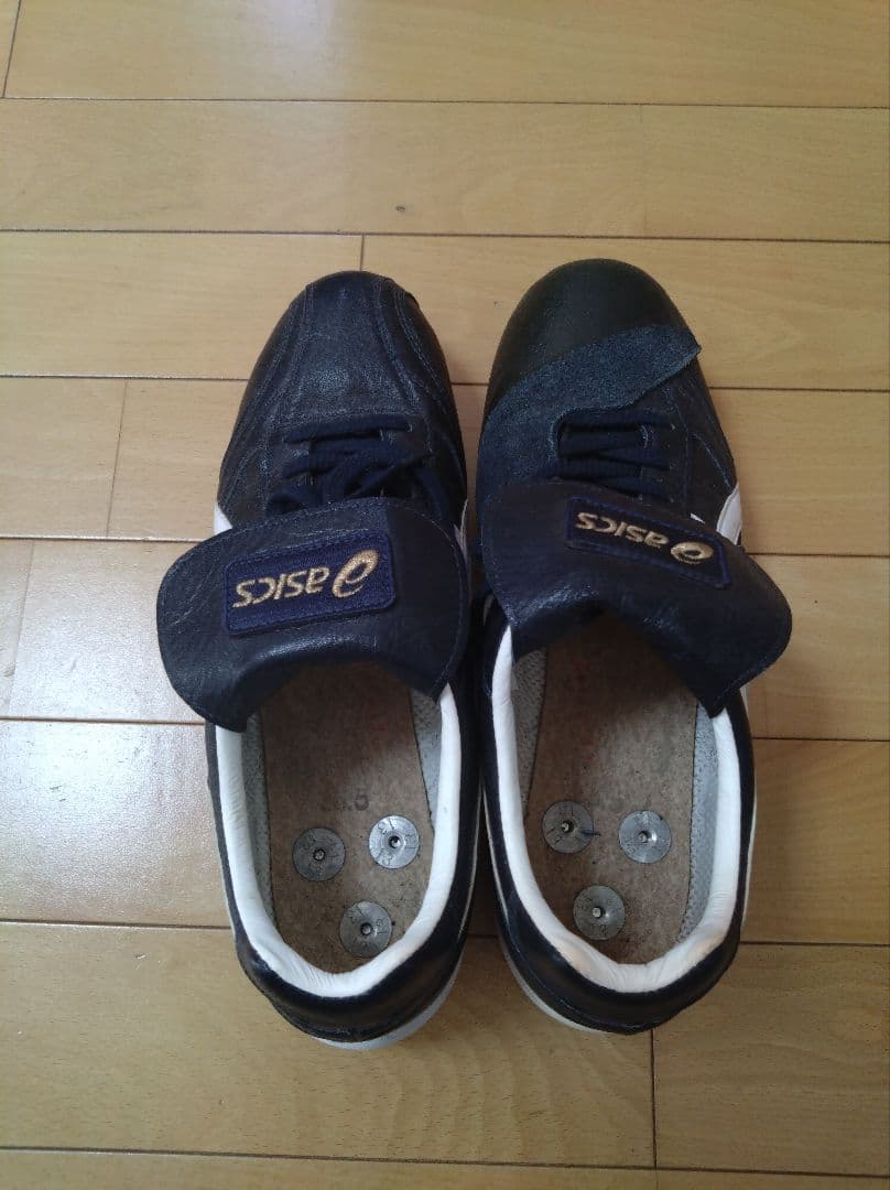 オリックス　岸田 護 実使用　スパイク 26.5cm ネイビー　♯18