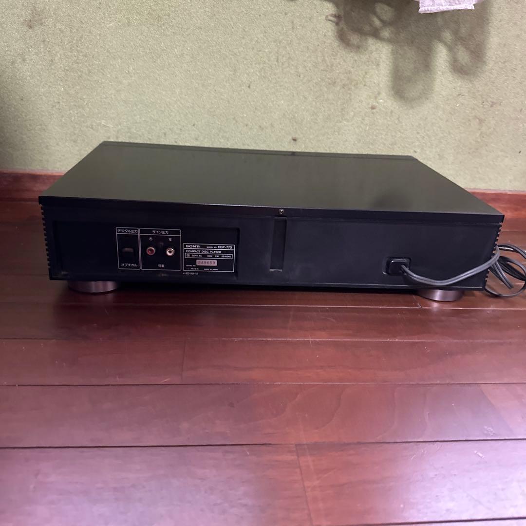 SONY CDP-770 CDプレイヤー