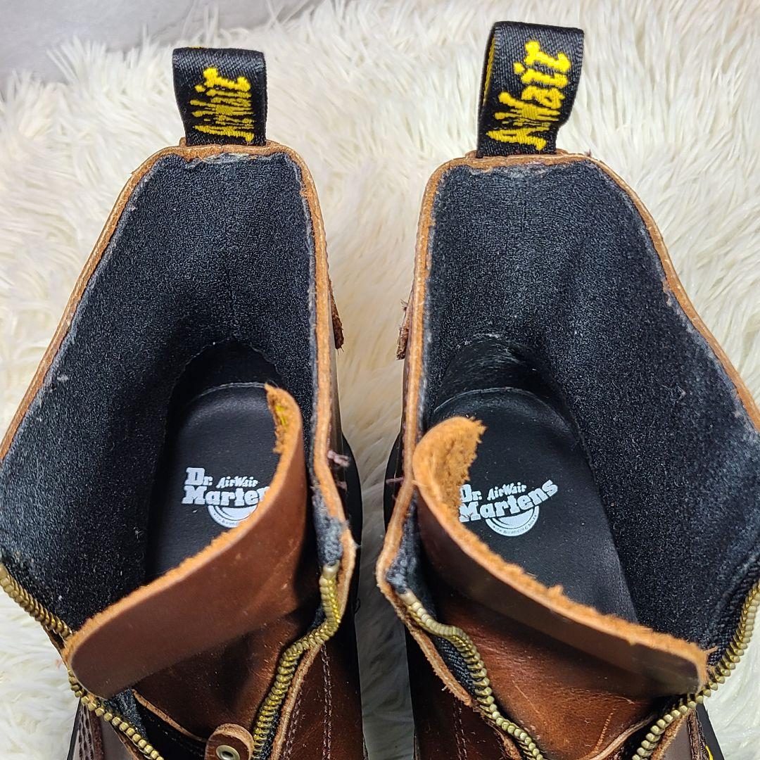 【Dr.Martens】JETTA　ジェッタ　フロントジップブーツ　ダブルソール