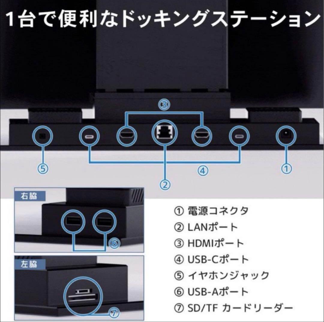 【年末値下】GEMINOS X デュアルモニター 2x 24インチ WQHD