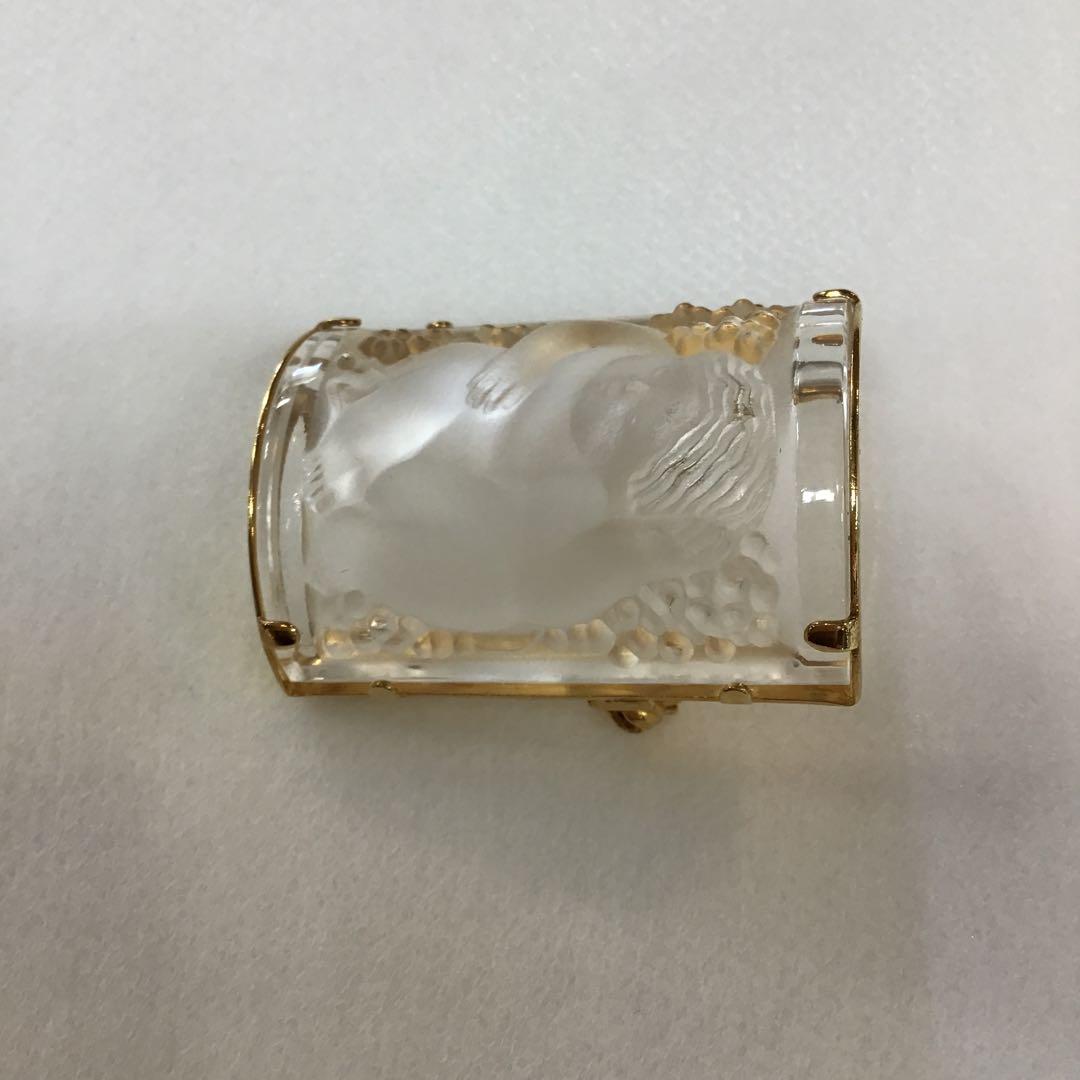 ヒロリン　　　ラリック　ブローチ　アンファンエンジェル