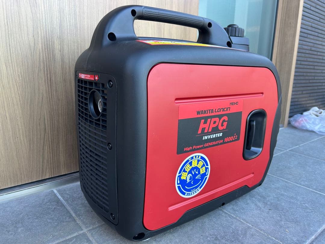 MEIHO 新品未使用　インバータ　発電機HPG1600i2 インバーター　防音