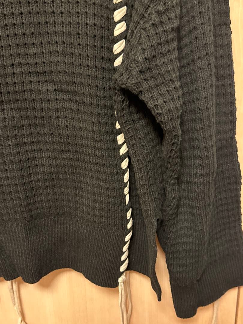 メゾンスペシャル 鬼ワッフル ニット