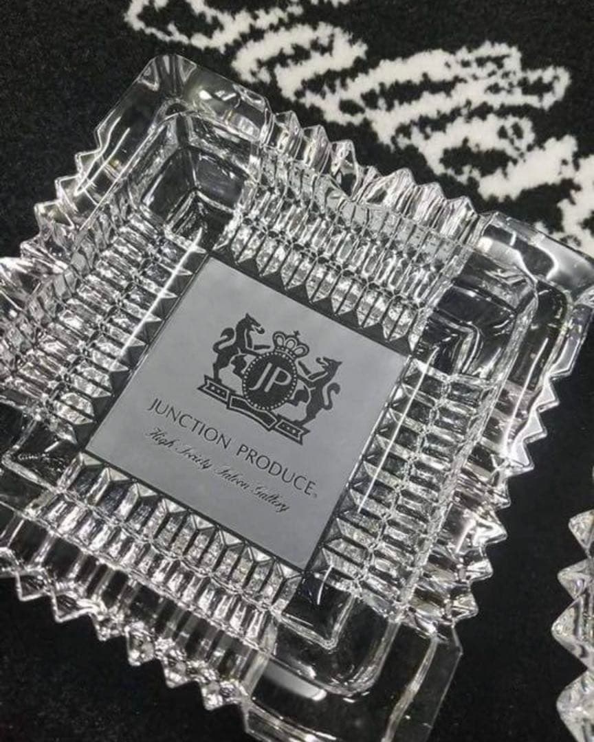 送料込み！　四角　灰皿　本物　ジャンクションプロデュース