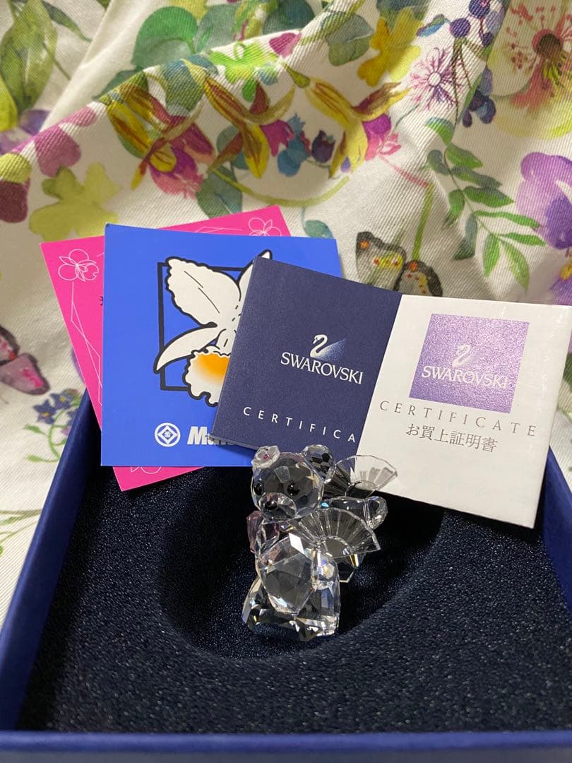 【新品】SWAROVSKI 置物 -クリスベア「Kumiko」