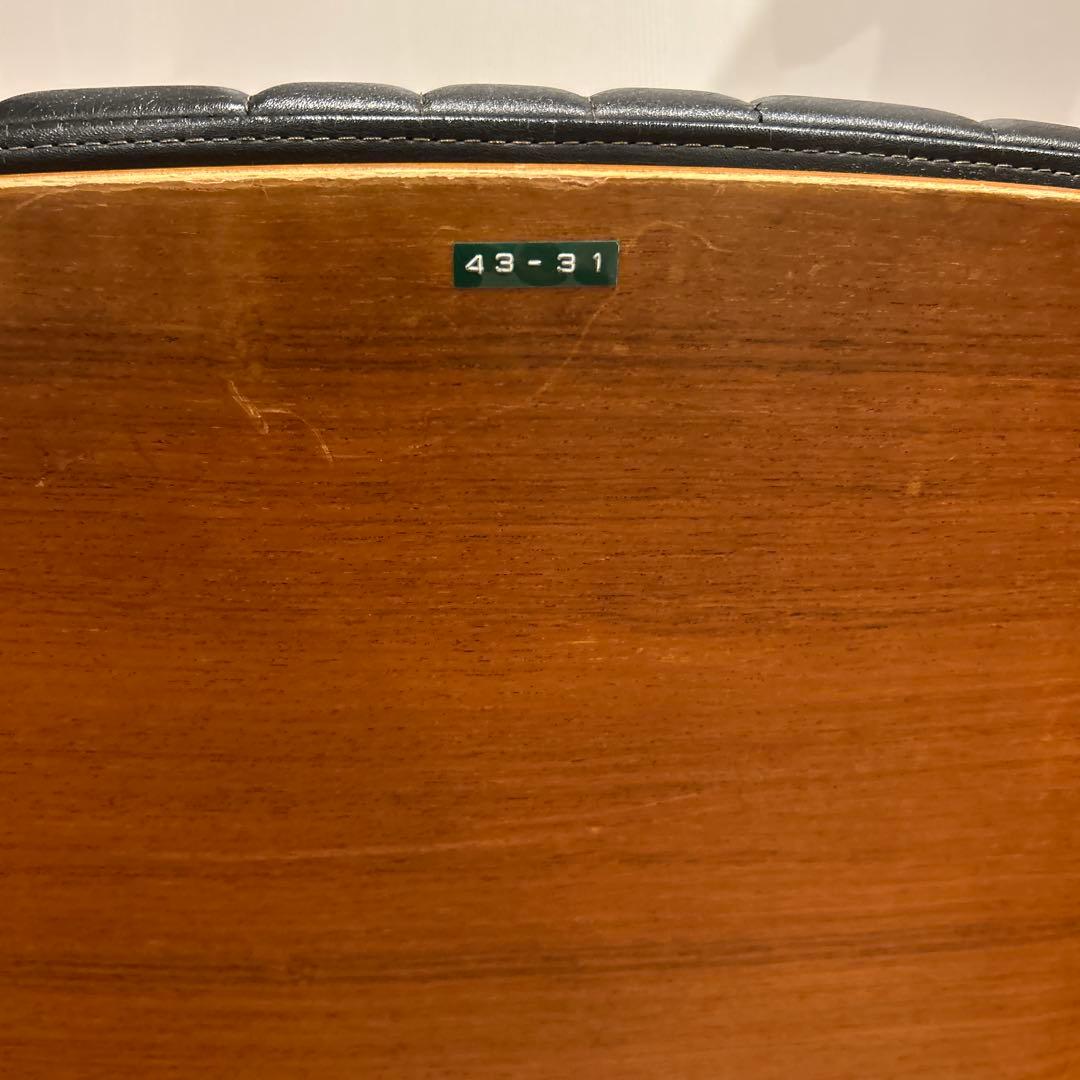 【美品】giroflex 83 BRASA レザーオフィスチェア 昇降機能付き