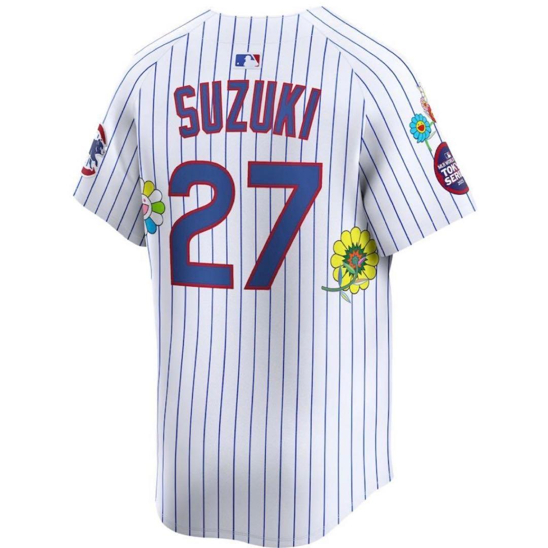 カブス 鈴木誠也 開幕戦記念限定 村上隆 コラボ ユニフォーム S WBC